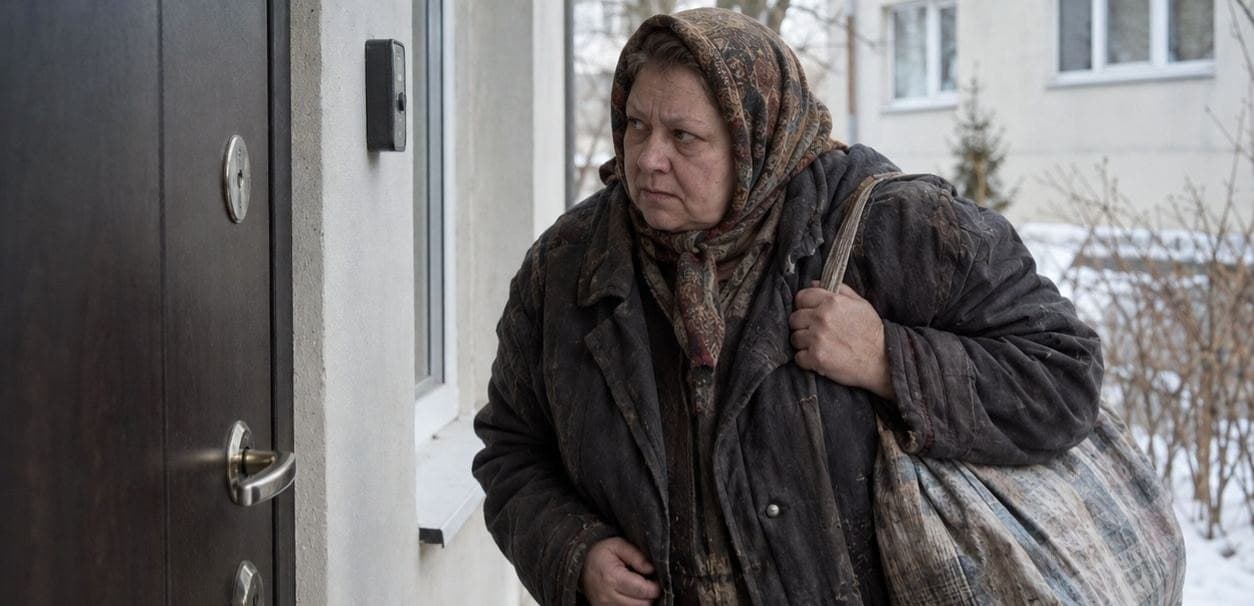 Мати нареченого вирішила перевірити майбутніх сватів під виглядом волоцюжки, однак помилилася хвірткою