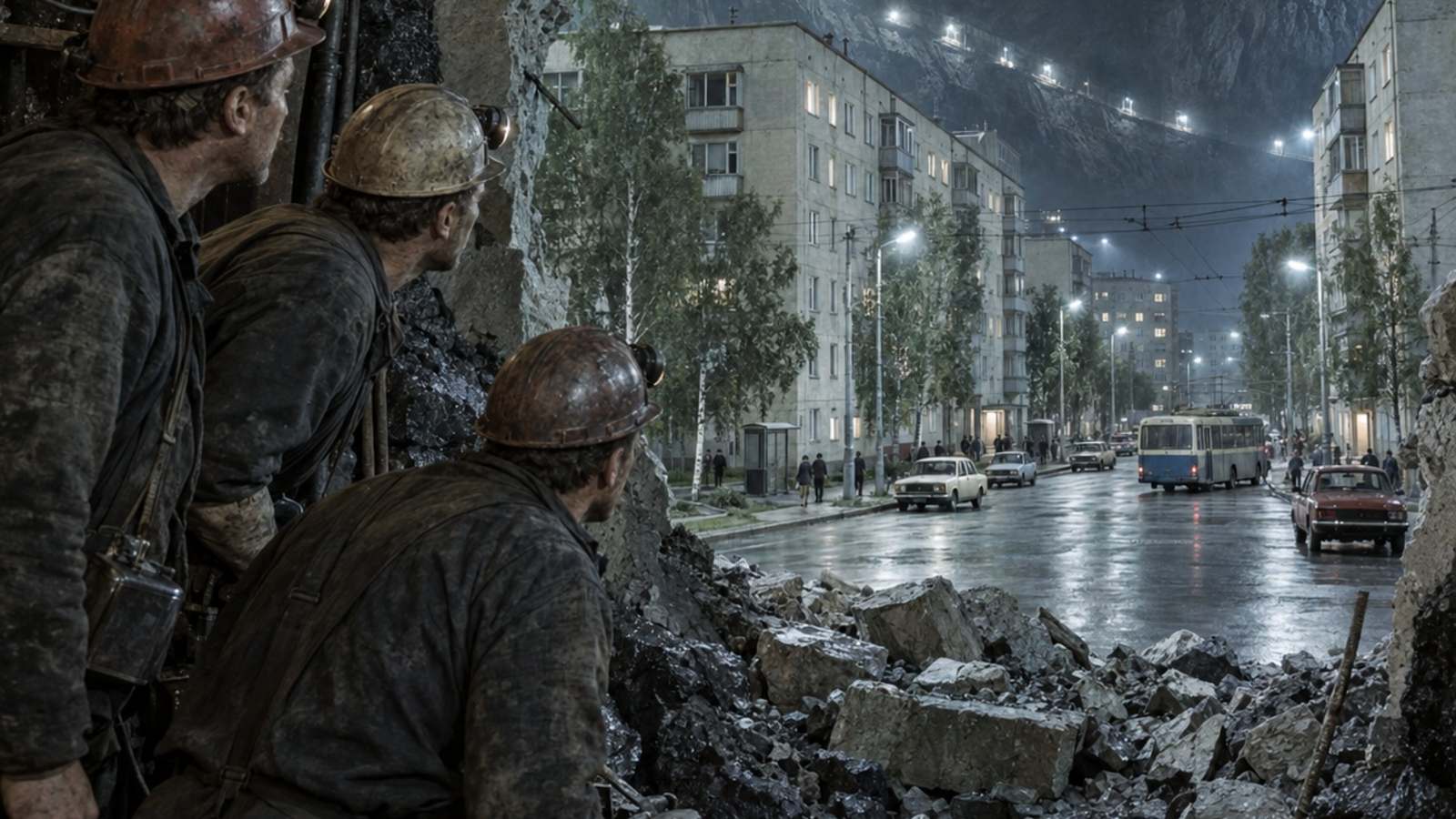 Шахтарі на глибині 1200 метрів знайшли прохід до міста з іншого часу